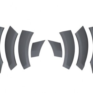 Fender Flares Wheel Arches suitable for Audi Q7 4L (2010-2015) Facelift Off Road Package - Side Strips