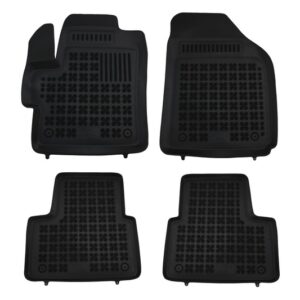 Floor mat black suitable for suitable for CHEVROLET Spark (2005-2009)