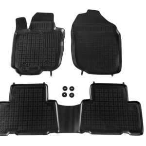 Floor mat black suitable for TOYOTA Rav4 2006-2012
