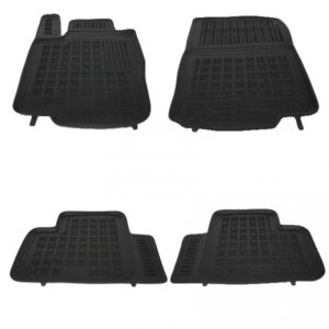 Floor Mat Rubber suitable for MERCEDES ML W166 (2011-2015) GLE (2015-up) GLE Coupe C292 (2015-up) Black