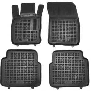 Floor Mats Rubber Black suitable for Ford KUGA MK III (2019-up)