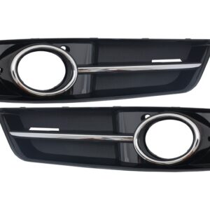 Fog Lamp Covers Side Grilles suitable for Audi A3 Facelift 8P1 (2008-2012) S3 Sline Design