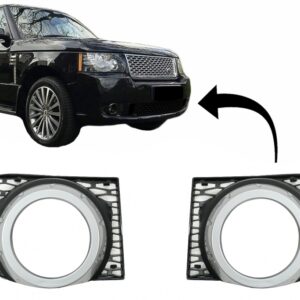Fog Lamp Covers suitable for Land Rover Range Rover Vogue III L322 (2010-2012) Autobiography Design