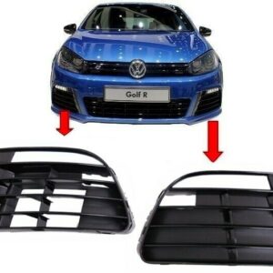 Fog Lamp Covers suitable for VW Golf 6 VI (2008-2012) R20 Design