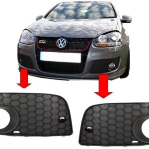 Fog Lamp Covers suitable for VW Golf V 5 (2003-2007) GTI Look