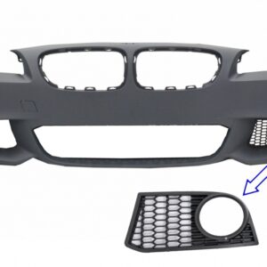 Fog Light Grille RIGHT SIDE suitable for BMW 5 Series F10 F11 NON-LCI (2010-2014) only for M-Tech Bumper