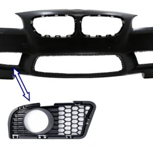 Fog Light Grille RIGHT SIDE suitable for BMW 5 Series F10 F11 NON-LCI (2010-2014) only for M5 Bumper