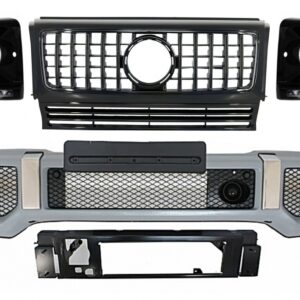 Front Bumper Assembly suitable for Mercedes G-Class W463 (1989-2012) with Grille G63 GT-R Panamericana Design