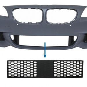 Front Bumper Central Lower Grille suitable for BMW 5 Series F10 F11 M-Tech (2009-2017) for ACC