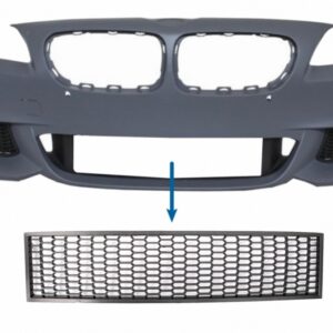 Front Bumper Central Lower Grille suitable for BMW 5 Series F10 F11 M-Tech (2009-2017)