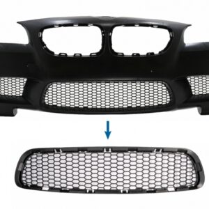 Front Bumper Central Lower Grille suitable for BMW 5 Series F10 F11 M5 (2009-2017)