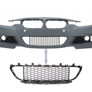 Front Bumper Central Lower Grille suitable for BMW 3 Series F30 F31 M-Tech (2011-2019)