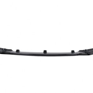 Front Bumper Lip Extension Spoiler suitable for VW Polo 6R 6C Facelift (2009-2017) Piano Black