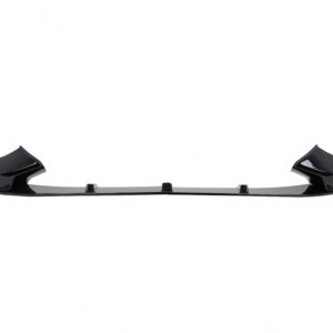 Front Bumper Lip Spoiler suitable for BMW 1 Series F20 F21 LCI (2015-2019) Hatchback M Sport Piano Black