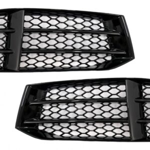 Front Bumper Lower Side Grilles suitable for Audi A5 8T (2007-2016) RS5 Design