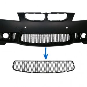 Front Bumper Middle Lower Grille suitable for BMW 3 series E90 E91 Pre-LCI (2004-2008) E92 E93 Pre-LCI (2006-2009) M3 Design