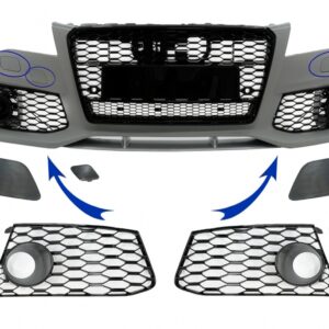 Front Bumper Parts suitable for Audi A7 4G (2010-2018) RS7 Design