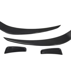 Front Bumper Splitters Fins Aero suitable for Mercedes W176 A-Class (2012-08/2015) A45 Design