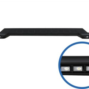 Front Bumper Spoiler LED DRL Extension suitable for Mercedes G-Class W463 (1989-2017) Design Black