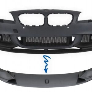Front Bumper Spoiler Lip Carbon Coating suitable for BMW 5 Series F10 F11 (2011-2017) Sedan Touring M-Performance Design