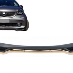 Front Bumper Spoiler Lip Extension for Smart ForTwo 453 (2014-2019)