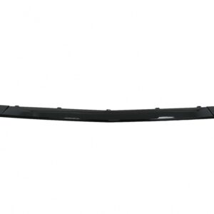 Front Bumper Spoiler Lip Extension suitable for Mercedes C-Class W204 S204 C204 Sport Line (2011-2014) Piano Black