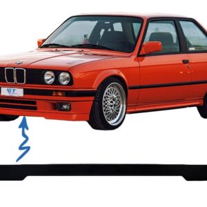 Front Bumper Spoiler Lip suitable for BMW 3 Series E30 Limousine Cabrio Touring (1982-1994)