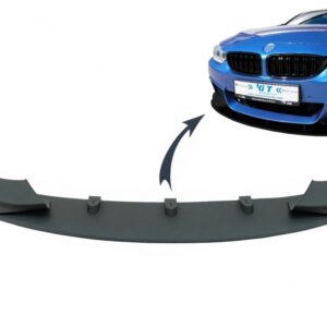 Front Bumper Spoiler Lip suitable for BMW 4 Series F32 F33 F36 Coupe Cabrio Grand Coupe (2013-2019) M Design