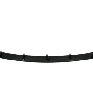 Front Bumper Spoiler Lip suitable for BMW X1 SUV F48 Pre-LCI (2015-2019) Piano Black