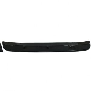 Front Bumper Spoiler Lip suitable for BMW X3 G01 (2018-Up) Piano Black