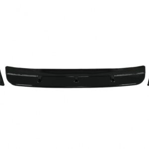 Front Bumper Spoiler Lip suitable for BMW X4 G02 (2018-Up) Piano Black