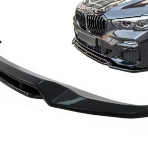 Front Bumper Spoiler Lip suitable for BMW X5 G05 M-Package (2018-2022) M Sport Piano Black