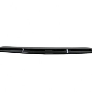 Front Bumper Spoiler Lip suitable for Mercedes A-Class W177 V177 (2018-2022) Piano Black