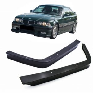 Front Bumper Spoiler Splitters Flaps suitable for BMW 3 Series E36 (1992-1998) M3 GT Design