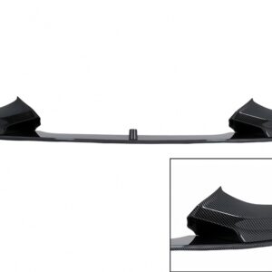 Front Bumper Spoiler suitable for BMW 1 Series F20 F21 (2011-2014) 2 Series F22 F23 (2014-up) Carbon look