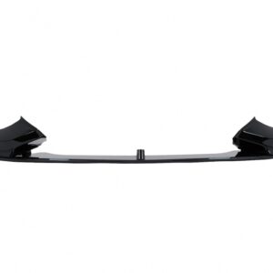 Front Bumper Spoiler suitable for BMW 1 Series F20 F21 (2011-2014) 2 Series F22 F23 (2014-up) Shiny Black