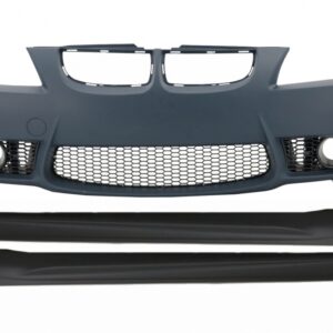 Front bumper suitable for BMW 3 series E90 Sedan E91 Touring (2005-2008) with Side Skirts Non LCI M3 Design without Fog Lamps