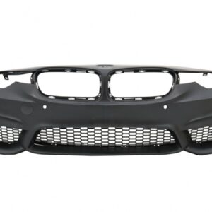 Front Bumper suitable for BMW 3 Series F30 F31 Non LCI & LCI (2011-2018) M3 Sport EVO Design With Housing Fog Lights