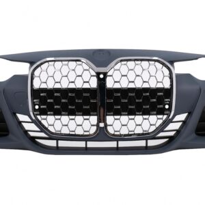Front Bumper suitable for BMW 3 Series F30 F31 Non LCI & LCI (2011-2018) Conversion to G80 M3 Design Chrome Grille