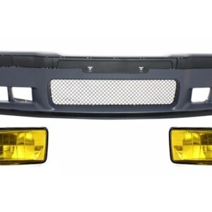 Front Bumper suitable for BMW 3er E36 (1992-1998) M3 Design With Yellow Fog Lights
