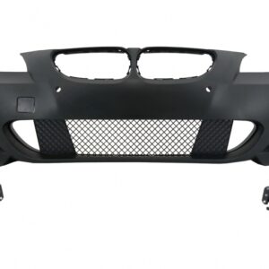Front Bumper suitable for BMW 5 Series E60 Sedan E61 LCI Touring (2007-2010) M-Technik Design PDC 18mm