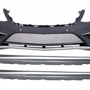 Front Bumper suitable for MERCEDES Benz W222 S-Class (2013-06.2017) S63 Design with Side Skirts