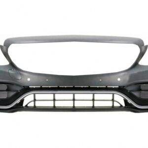 Front Bumper suitable for Mercedes C-Class W205 S205 A205 C205 Limousine T-Model Coupe Cabriolet (2014-2020) Facelift C63 Design