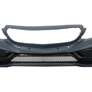 Front Bumper suitable for Mercedes C-Class W205 S205 A205 C205 (2014-2019) Limousine T-Model Coupe Cabriolet