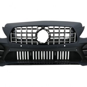 Front Bumper suitable for Mercedes C-Class W205 S205 A205 C205 (2014-2020) GT R Design