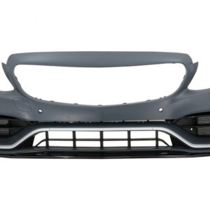 Front Bumper suitable for Mercedes C-Class W205 S205 A205 C205 Limousine T-Model Coupe Cabriolet (2014-2020) Facelift C63 Design