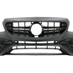Front Bumper suitable for Mercedes E-Class W213 S213 C238 A238 (2016-2019) E63 Design Black Edition