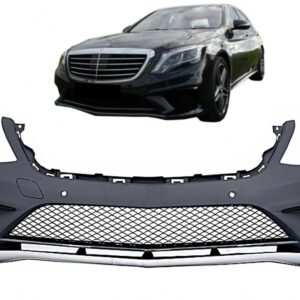 Front Bumper suitable for Mercedes S-Class W222 (2013-06.2017) S63 Design