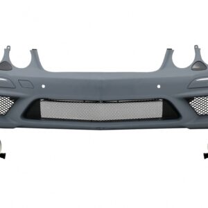 Front Bumper suitable for Mercedes W211 E-Class Facelift (2006-2009) with Fog Lights Projectors