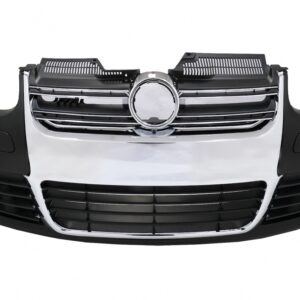 Front Bumper suitable for VW Golf V 5 (2003-2007) Jetta (2005-2010) R32 Look Chrome Grill